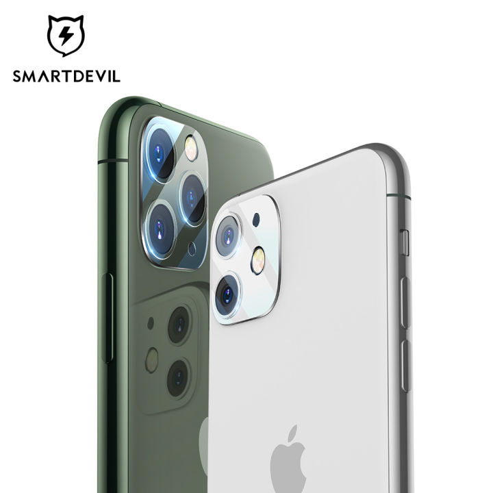 smartdevil-fullกระจกหน้าจอกระจกเทมเปอร์สำหรับiphone-11-11pro-11pro-maxโทรศัพท์มือถือเลนส์ฟิล์มกันรอยanti-scratchและเพชรฟิล์มเลนส์