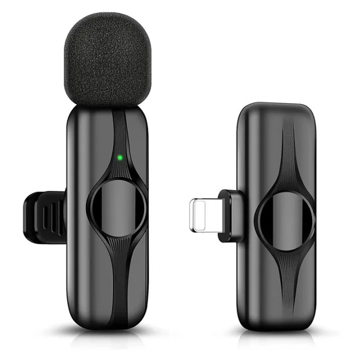 Mini Wireless Lavalier Microphone Professional Wireless Lapel Mic for