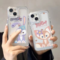 For IPhone 14 Pro Max IPhone Case Thickened TPU Soft Case Clear Case Shockproof Cute Fox Compatible with For 13 Pro Max