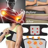 ﹍ஐↂ Magnetic Therapy Self-Heating Arm Elbow Brace Support Belt Tourmaline Pain Relief Slimming Weight Loss Strap Bandage Arm Care