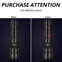 (In stock)High Power XHP50.2 LED Flashlight Xlamp Aluminum Hunting L2 Waterproof Torch Light Powerful Lanterna Use 26650