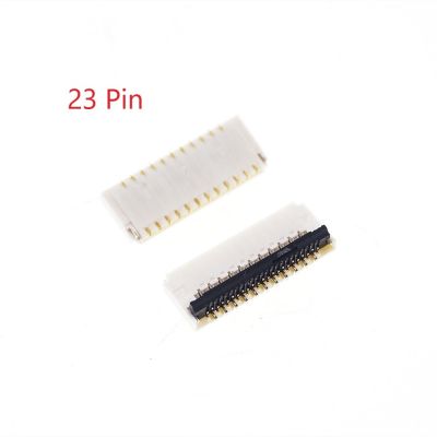 10 Pcs FPC Connector 23 Pin 0.3 mm Pitch 0.9 mm Height Back Flip Type Dual Sided Top and Bottom Right Angle SMT FH35C-23S-0.3SH