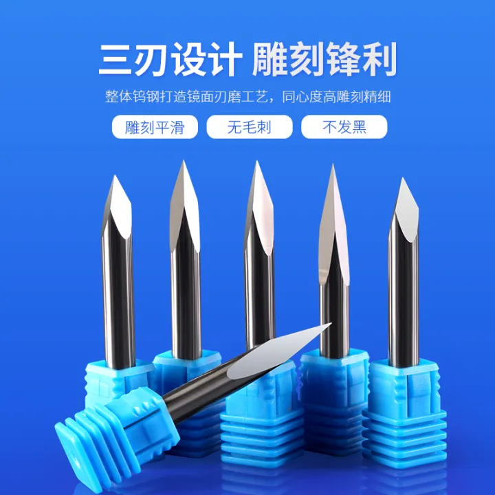 Witt steel 6mm triangular sharp knife center straight knife jade