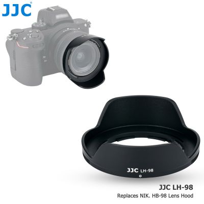 JJC HB-98ฮู้ดแบบย้อนกลับได้เข้ากันได้กับเลนส์ Nikon Nikkor Z 24-50มม. F4-6.3สำหรับ Nikon Z30 Z9 Z6II Zfc Z7II Z5 Z50 Z6 Z7