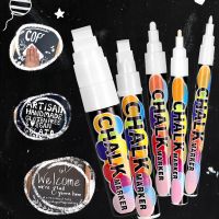 【YD】 2 Pcs 1/3/6/10mm Chalk Glass Chalkboard School Teacher Supplies Erasable Graffiti Dust Markers