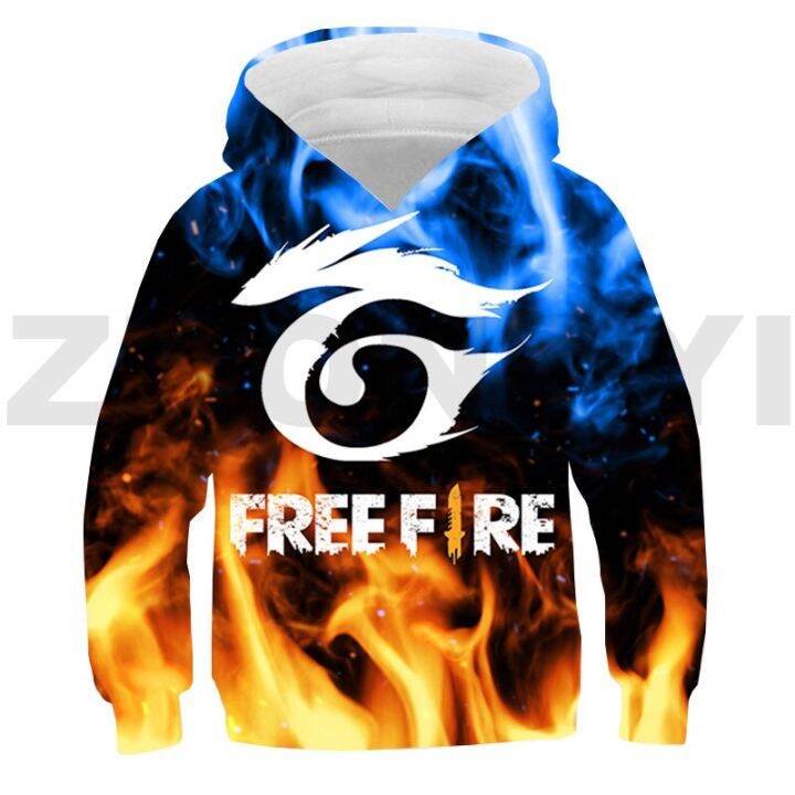 แฟชั่นเกมฟรี-fire-garena-เสื้อกันหนาวเด็ก-3d-อะนิเมะฟรี-fire-hoodie-เด็กวัยรุ่น-streetwear-ขนาดใหญ่เสื้อผ้า