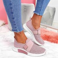 Women Sneakers 2021 Spring Lightweight Breathable Casual Shoes Slip On Ladies Vulcanized Shoes Running Walking Shoes Women Flats