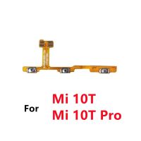 Power Volume Flex Cable สําหรับ Xiaomi Mi 10T Mi10 T Pro Switch Volume ปุ่มด้านข้าง Key Flex Cable Ribbon Replacements Parts