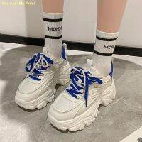 COD จัดส่งทันทีDaddy Shoes Women s  New Thick-soled Highening All-Match Fashion Casual Sports Shoes