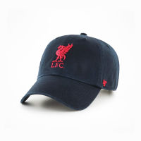 47 Brand หมวกแก๊ป รุ่น LIVER BIRD LOGO LIVERPOOL FC ’47 CLEAN UP BLACK RED