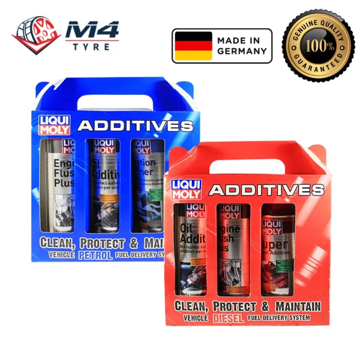 Liqui Moly 3 in 1 Additives SET (READY STOCK) Lazada