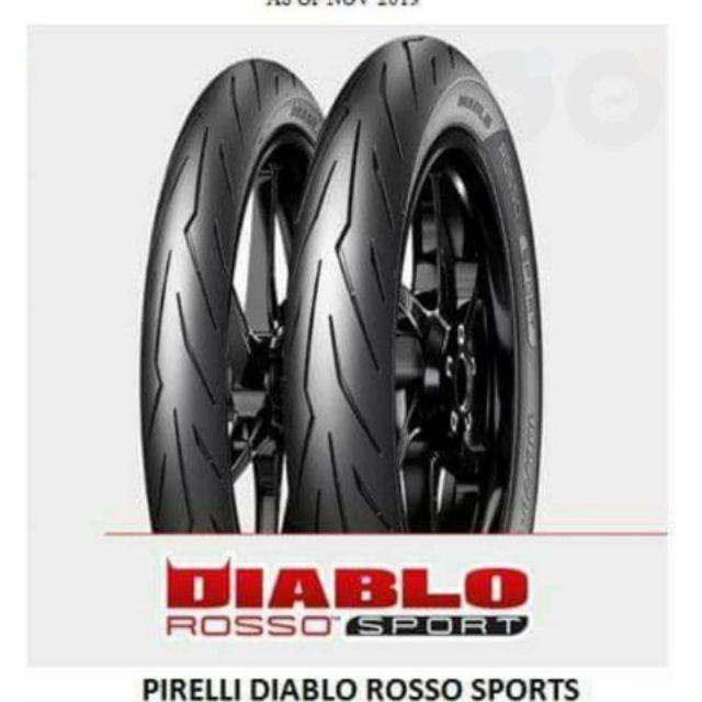 Motorcycle.ph Pirelli Diablo Rosso Sport 17 free 1 pito 1 sealant each