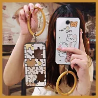 luxurious cute Phone Case For Huawei Enjoy 7 Plus/Y7 Prime/Y7 2017 liquid silicone simple funny personality creative