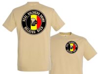 Real Soldiers Drink Belgish Bier Belge Abl Belgique Tshirt Beer Men 2019 Funny Cotton Top Tees Short Sleeve T-Shirt