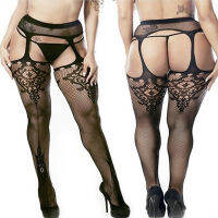 ?【Lowest price】MH CCC ขนาดพิเศษผู้หญิงเซ็กซี่ BodyStockings ถุงน่องมีสายแน่นถุงน่อง Bodysuit