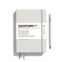 Leuchtturm1917 Natural Color Medium (A5) Light Grey สมุดโน๊ต Leuchtturm1917 รุ่น Natural color ขนาด A5 สีเทาอ่อน