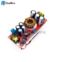 1500W 30A Adjustable CC CV Charge Power Supply Module 10-60V to 12-90V DC-DC Step Up Boost Converter Voltage Regulator with Fan Electrical Circuitry