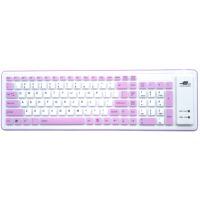 103 Keys Foldable Office Silent Wired Keyboard Dustproof Soft Keyboard Letters Silicone Gaming Keyboard For LaptopComputer