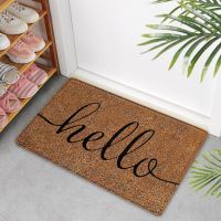 Non-Slip Doormats Water Absorption Floor Mat for Home Bathroom Entryway Patio Outside Entrance Doormat Rug Kitchen Carpet