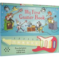 Usborne my first guitar book childrens music enlightenment guitar phonation Book exclusive melody rhythm DIY four chords genuine childrens phonation picture book