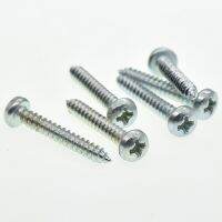 Cross Recessed Truss Head Self-tapping Screw ZU Carbon Steel M2.2 M2.9 M3.5 M3.9 M4.2 M4.8  Phillips Mushroom Head Wood Screw Nails Screws  Fasteners