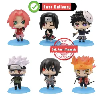 5pcs/Set Naruto Shippuden Action Figures Toy Set: Kakashi Sasuke Gaara  Itachi