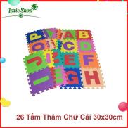 Bộ 26 Miếng Thảm Xốp chữ cái kích thước 30x30 cm 1 miếng