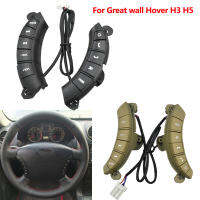 ใหม่สำหรับ Great Wall Hover H3H5 2010-2013พร้อมพวงมาลัยไฟด้านหลังปุ่มควบคุมเสียง Switch