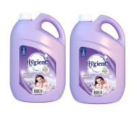 Hygiene ไฮยีน ผลิตภัณฑ์ปรับผ้านุ่ม กลิ่นไวโอเล็ต ซอฟท์ 3,500 มล. สีม่วง (2แกลลอน)