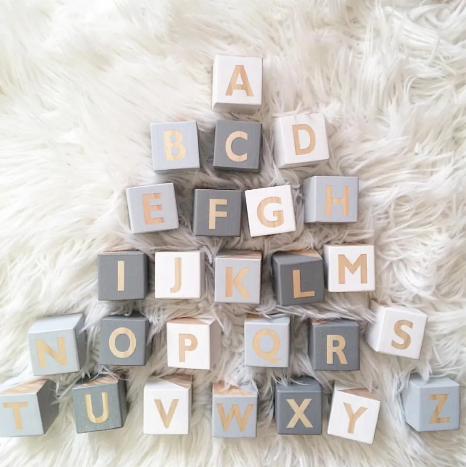 DIY Baby Name Blocks! 