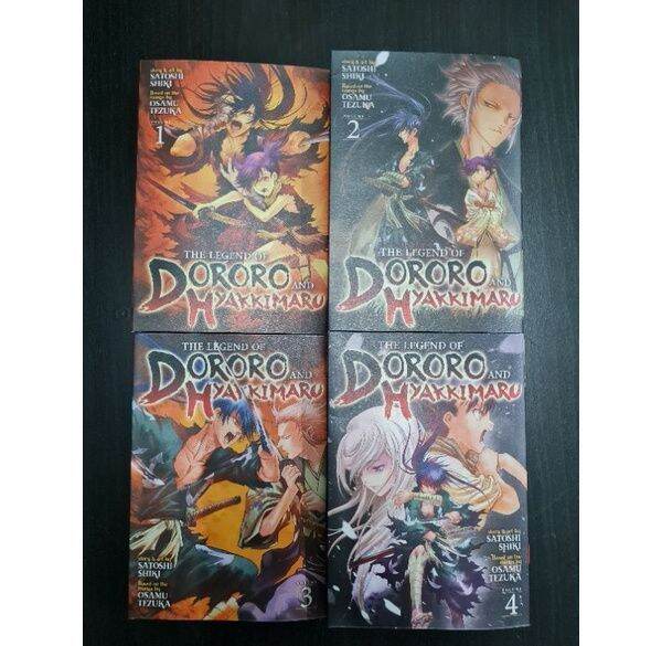 The Legend Of DORORO and HYAKKIMARU vol.1 - vol.5 ( English Version