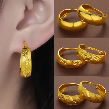 22K GOLD (916) BOLAT EARRING, Women's Fashion, Jewelry & Organisers,  Earrings on Carousell