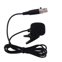 Professional Lavalier Lapel Tie Clip Condenser Microphone 4Pin Mic for Bodypack 4 Pin XLR