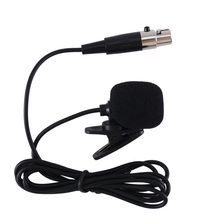 professional-lavalier-lapel-tie-clip-condenser-microphone-4pin-mic-for-shure-bodypack-4-pin-xlr