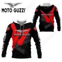 Moto Guzzi เสื้อผ้าอนิเมะสำหรับผู้ชาย,เสื้อกันหนาวพิมพ์ลาย3D โอเวอร์ไซส์ใส่ได้ทั้งชายและหญิงเสื้อกันหนาวสไตล์ฮาราจูกุฮู้ดแบบซิปสิ่งจำเป็นเสื้อผ้าแนวสตรีท