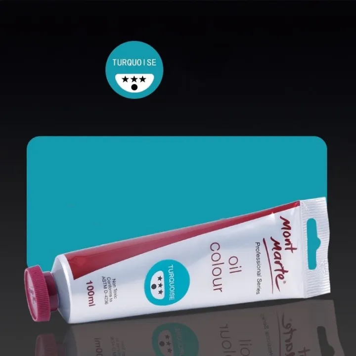 Mont Marte NonToxic Premium Oil Paint Oil Colour 100ml Lazada PH