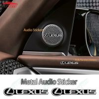 【Limited Time Offer】 Lexus Fashionable 3D Aluminum Metal Audio Sticker Car Decoration Accessories for  Lx Gx Rx Ls Gs Sc Es Is