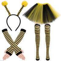 【hot】 4PCS Role Costume kindergarten School Performance Story Telling Headband Tutu Skirt