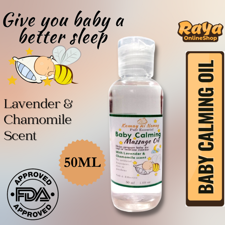 Kamay ni Nanay - Baby Calming Massage Oil, Baby Essential oil, Oil for ...