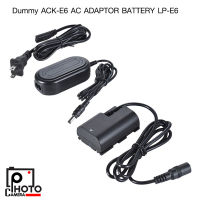 Dummy Battery ACK-E6 AC Adapter Battery LP-E6 for Canon 5DS 5DIV 7DII 80D EOS-R