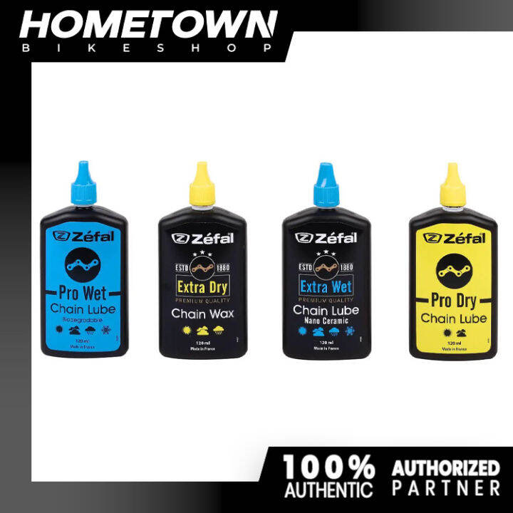 Zefal Pro Wet/Pro Dry/Extra Wet/EBike/Extra Dry Chain Lube/Wax Lazada PH
