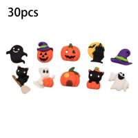 30Pcs Halloween Decorative Pushpins Cartoon Map Pins Decorative Thumb Tacks for Office School Bulletin Boards Photo Wall