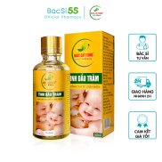 Tinh dầu tràm Huế nguyên chất Ngọc Cát Tường - giữ ấm cho bé