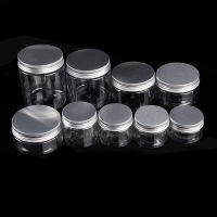 Jar Clear Makeup Lids Cosmetic Containers Bottle