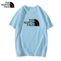 พร้อมส่งเสื้อยืดแขนสั้นคอกลมฟชั่นผู้ชายลุคเกาหลี the north face 30013