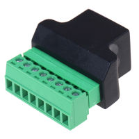 Eqrbtl อะแดปเตอร์สำหรับสายต่อความยาวสายอีเทอร์เน็ตขั้วต่อ8ขาสำหรับ RJ45ตัวเมีย