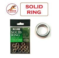 โซลิด ริง (Solid Ring) สแตนเลสอย่างดี แข็งแรง ไม่เป็นสนิม สำหรับงานจิ๊ก และงานเหยื่อปลอม By T-Rex