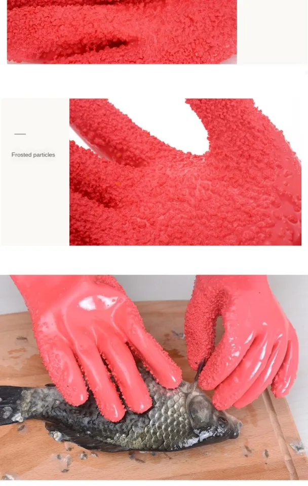 Potato Peeling Gloves Non-slip Kitchen Cleaning Multifunction