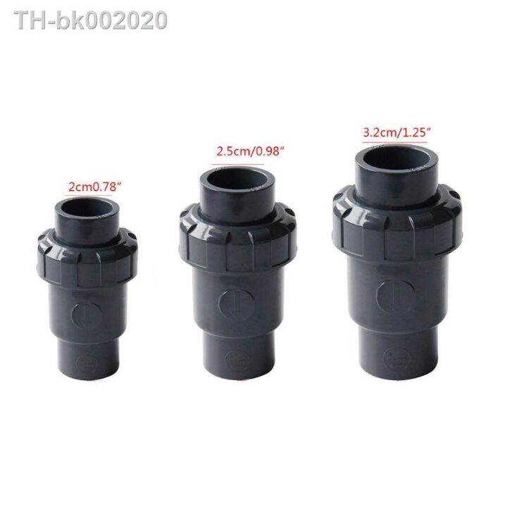 free-shipping-pvc-pipe-fittings-check-valve-plumbing-system-fittings-20mm-25mm-32mm