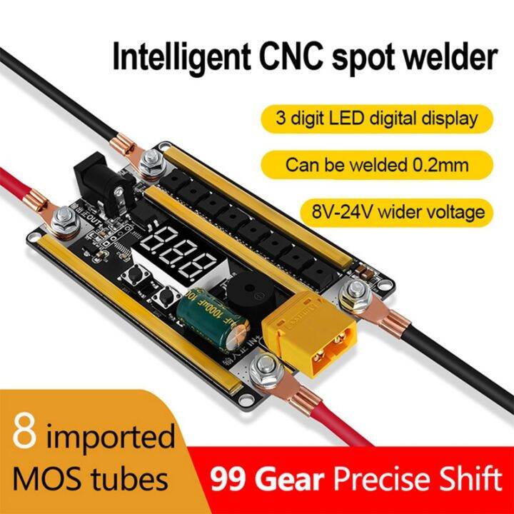 12v-handheld-adjustable-spot-welding-machine-control-board-for-18650-battery-spot-welder-0-1-0-2mm-nickel-sheet